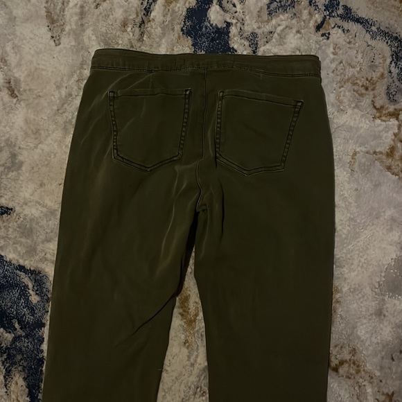Tinseltown Green Moto Skinny Jeans - Picture 5 of 5